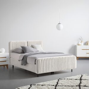 Boxbett Livetto Beige ca. 160x200cm Holz, Textil Mömax Möbel > Betten Beige