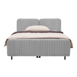 Boxbett Livetto Grau ca. 160x200cm Holz, Textil Mömax Möbel > Betten Grau