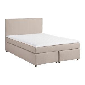 Boxbett Florinda ca. 140x200cm Beige mit Topper Textil Bessagi Home Möbel > Betten Beige