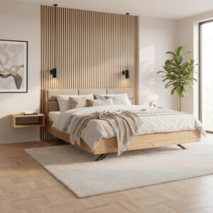 wohnli-moebel-suche-002330001402 Wohnli Möbelsuche - Bett Dormio Eichefarben /Braun ca.180x200 cm