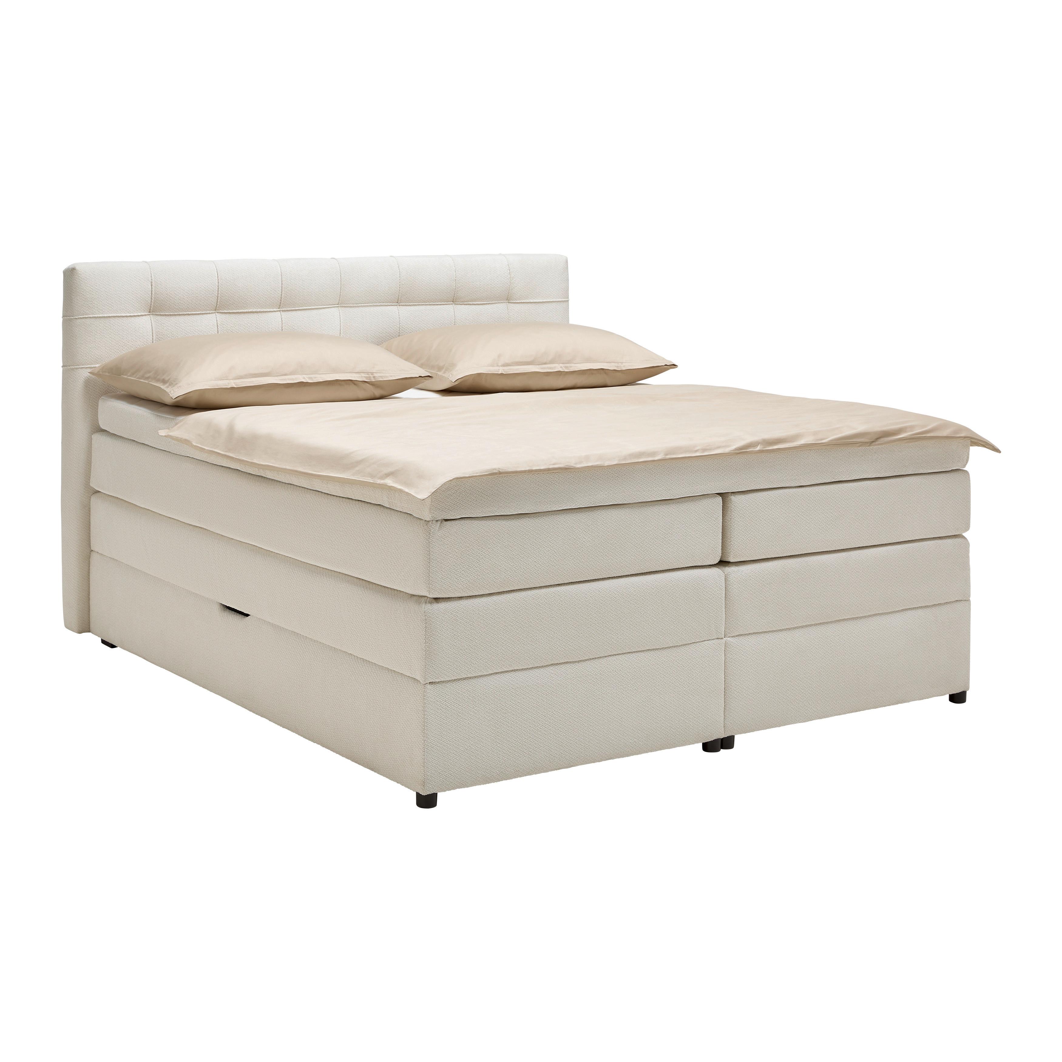 Wohnli Möbelsuche - Boxspringbett Fano Beige ca. 180x200cm