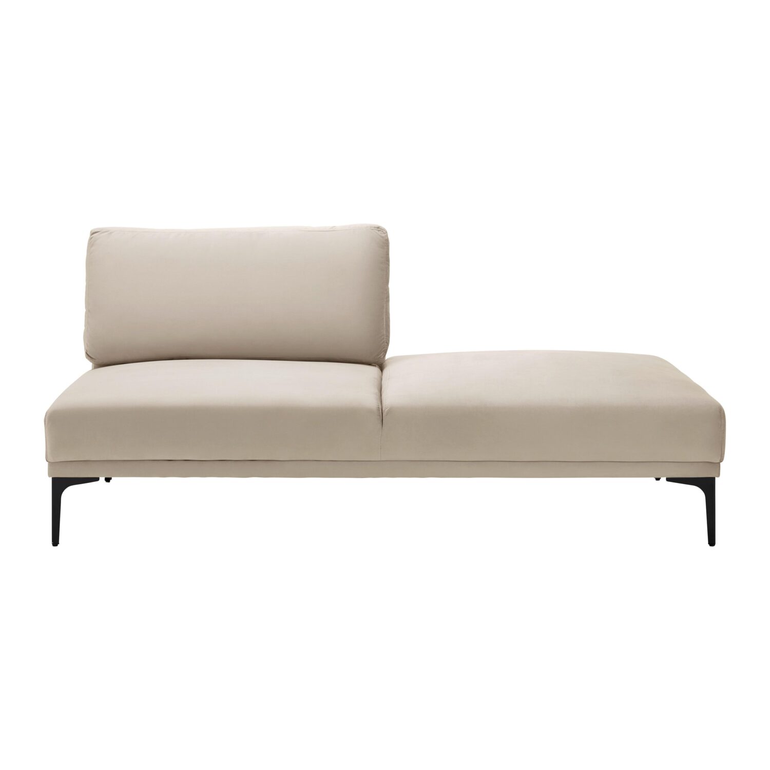 Wohnli Möbelsuche - Sofa Tessa Beige Samt