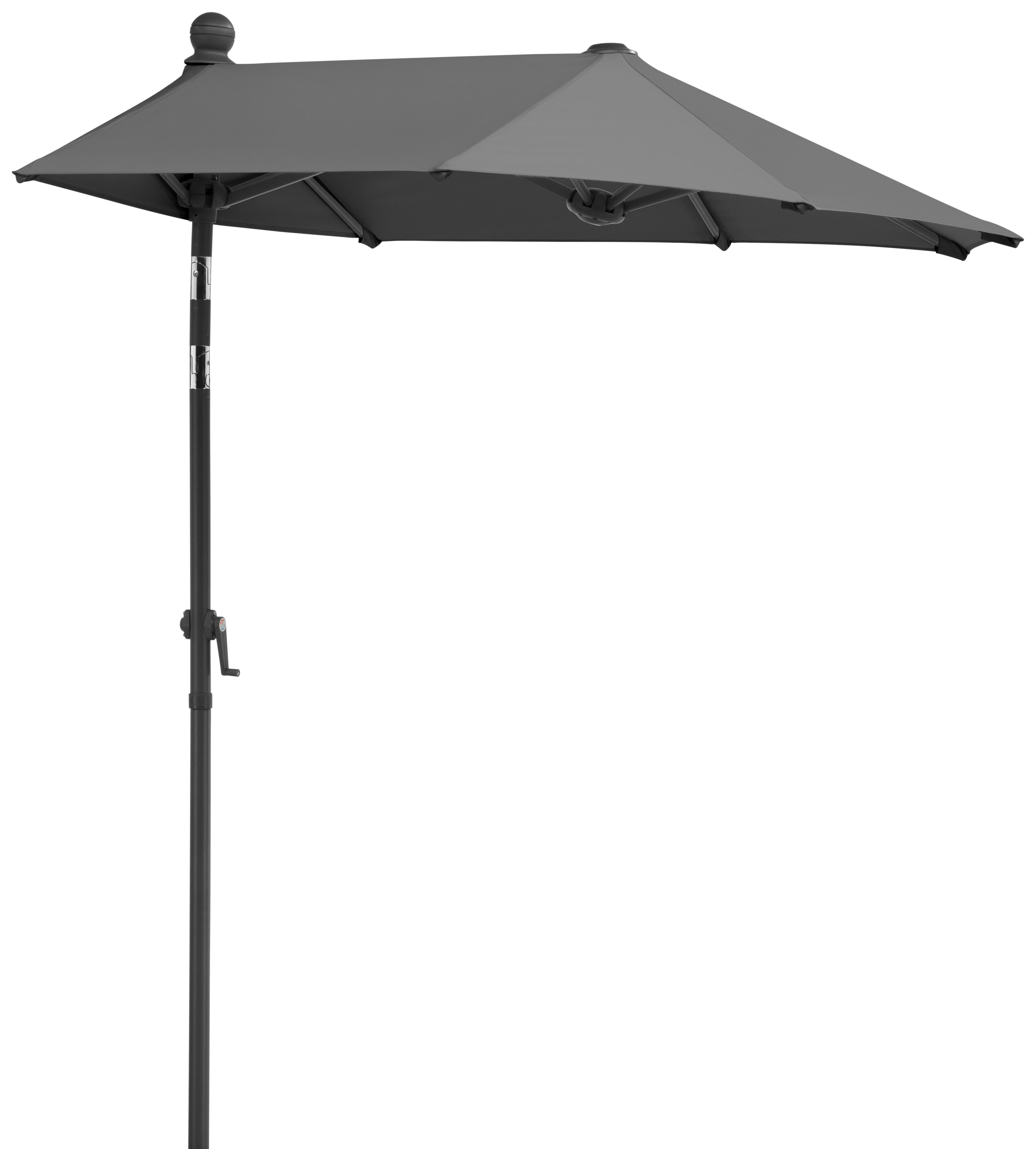 Ampelschirm Salerno Mezza ca.150x228x150cm Anthrazit Metall Schneider Garten & Outdoor > Sonnen- & Sichtschutz > Sonnen- & Ampelschirme Anthrazit