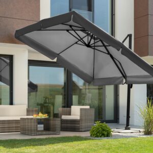 Ampelschirm Rhodos ca. 359x273 x300 cm Anthrazit Metall Schneider Garten & Outdoor > Sonnen- & Sichtschutz > Sonnen- & Ampelschirme Anthrazit