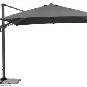 Wohnli Möbelsuche - Ampelschirm Rhodos Anthrazit