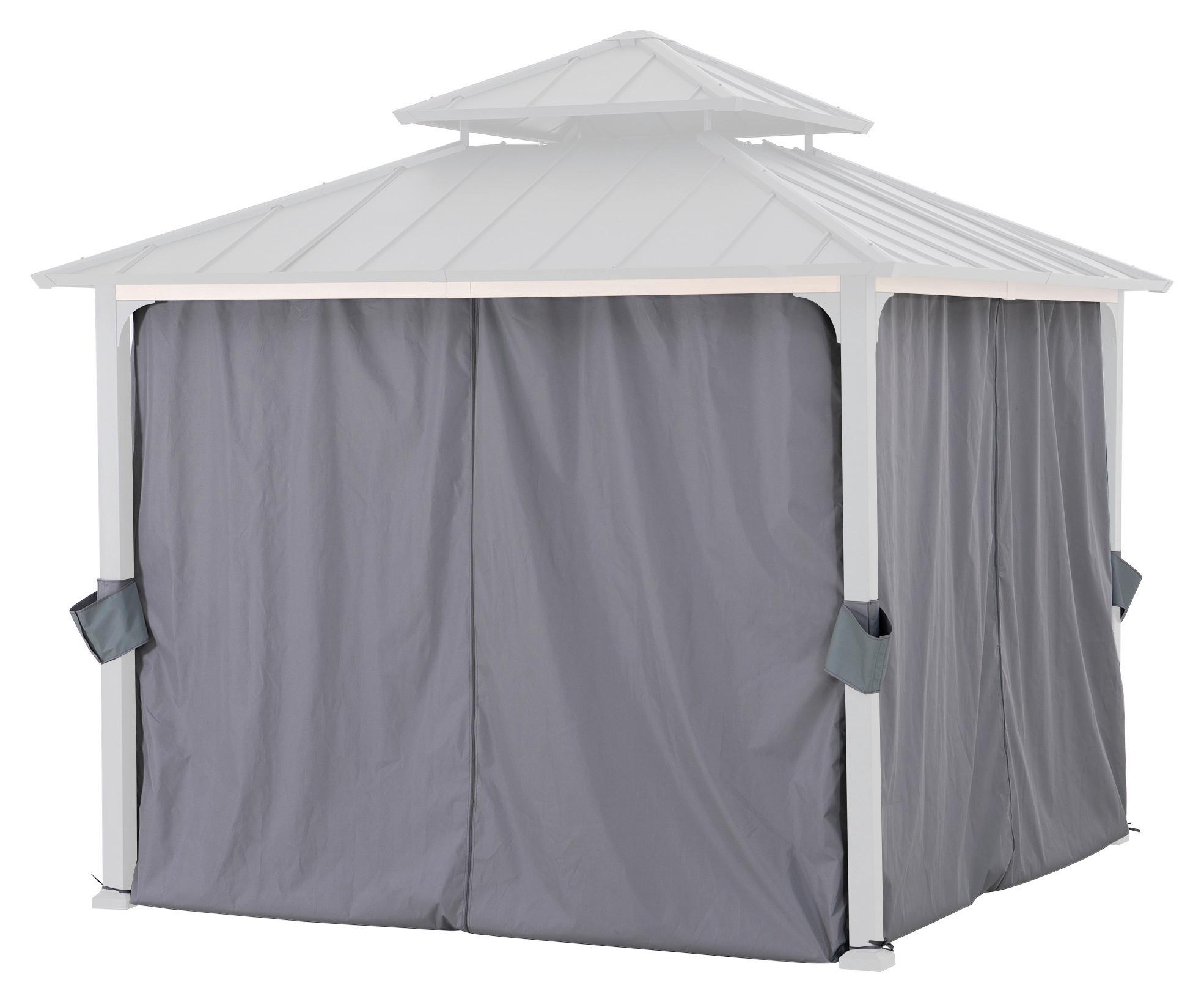 wohnli-moebel-suche-002395000787 Wohnli Möbelsuche - Pavillon-Seitenteil Gazebo Vorhang für 300x300cm