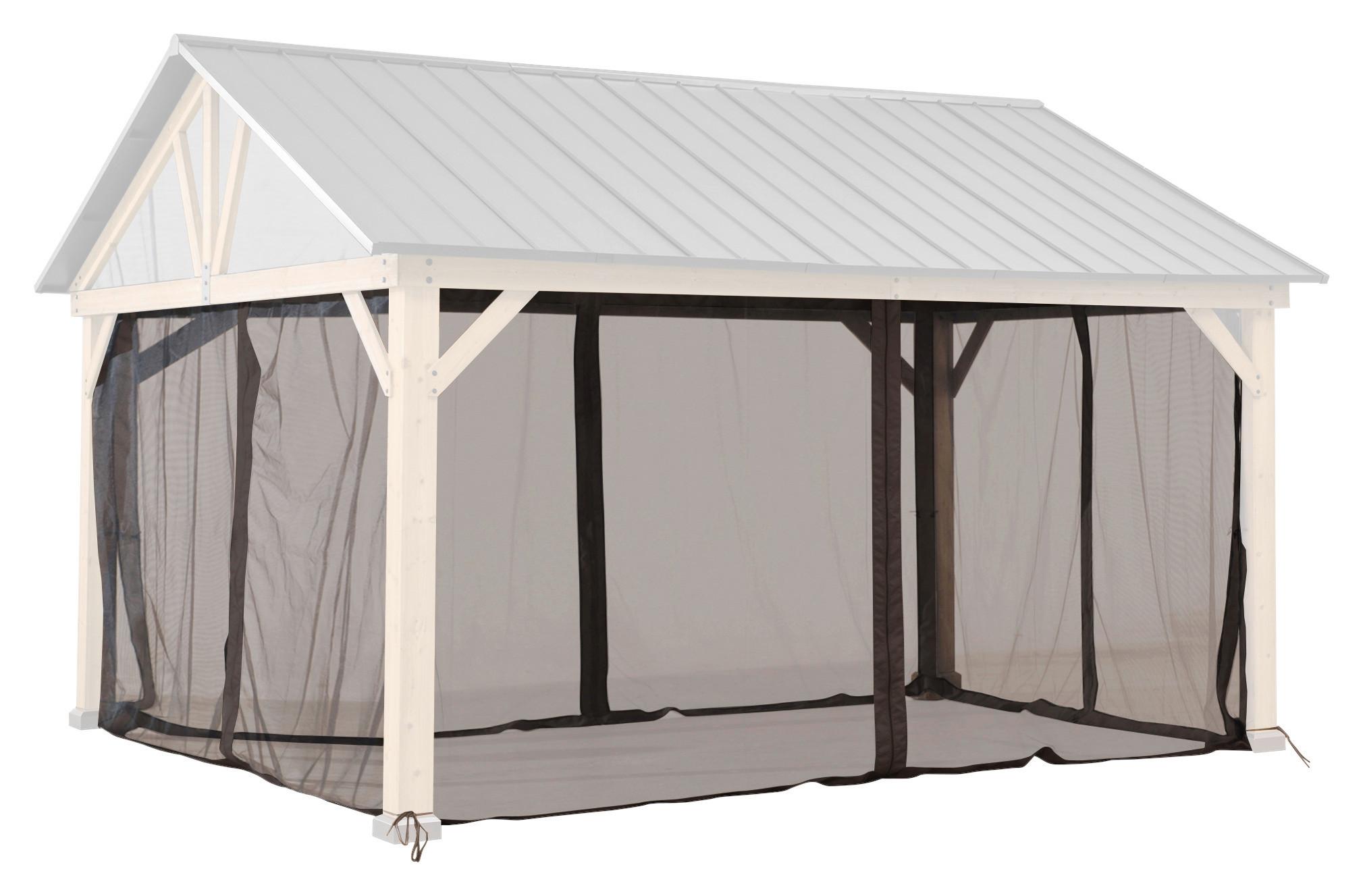 wohnli-moebel-suche-002395000797 Wohnli Möbelsuche - Pavillon-Seitenteil Gazebo Netz für 404x465cm