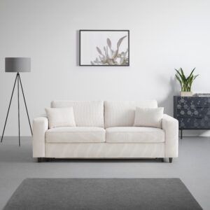 wohnli-moebel-suche-002410000301-1 Schlafsofa Agneta in Beige mit Bettfunktion Textil Premium Living Wohnzimmermöbel Beige