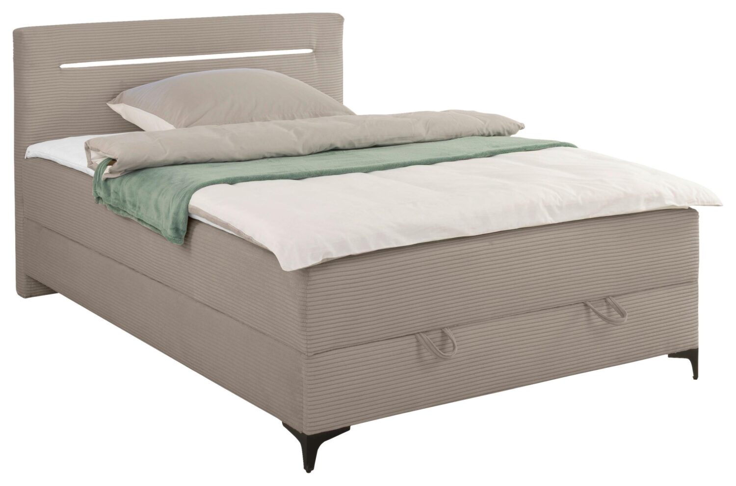 Wohnli Möbelsuche - Boxbett Jerry Braun ca. 100x200cm