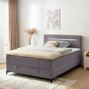 Boxbett Jerry Anthrazit ca. 120x200cm Textil Mömax Möbel > Betten Anthrazit