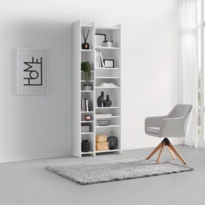 Regal Benny in Weiß Holzwerkstoff Mömax Wohnzimmermöbel Weiß