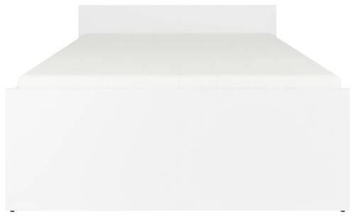 Bett Nepo Plus ca. 120x200 cm Weiß Holz, Holzwerkstoff MID.YOU Möbel > Betten Weiß