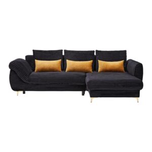 Wohnli Möbelsuche - Wohnlandschaft Atlantis Lux Schwarz