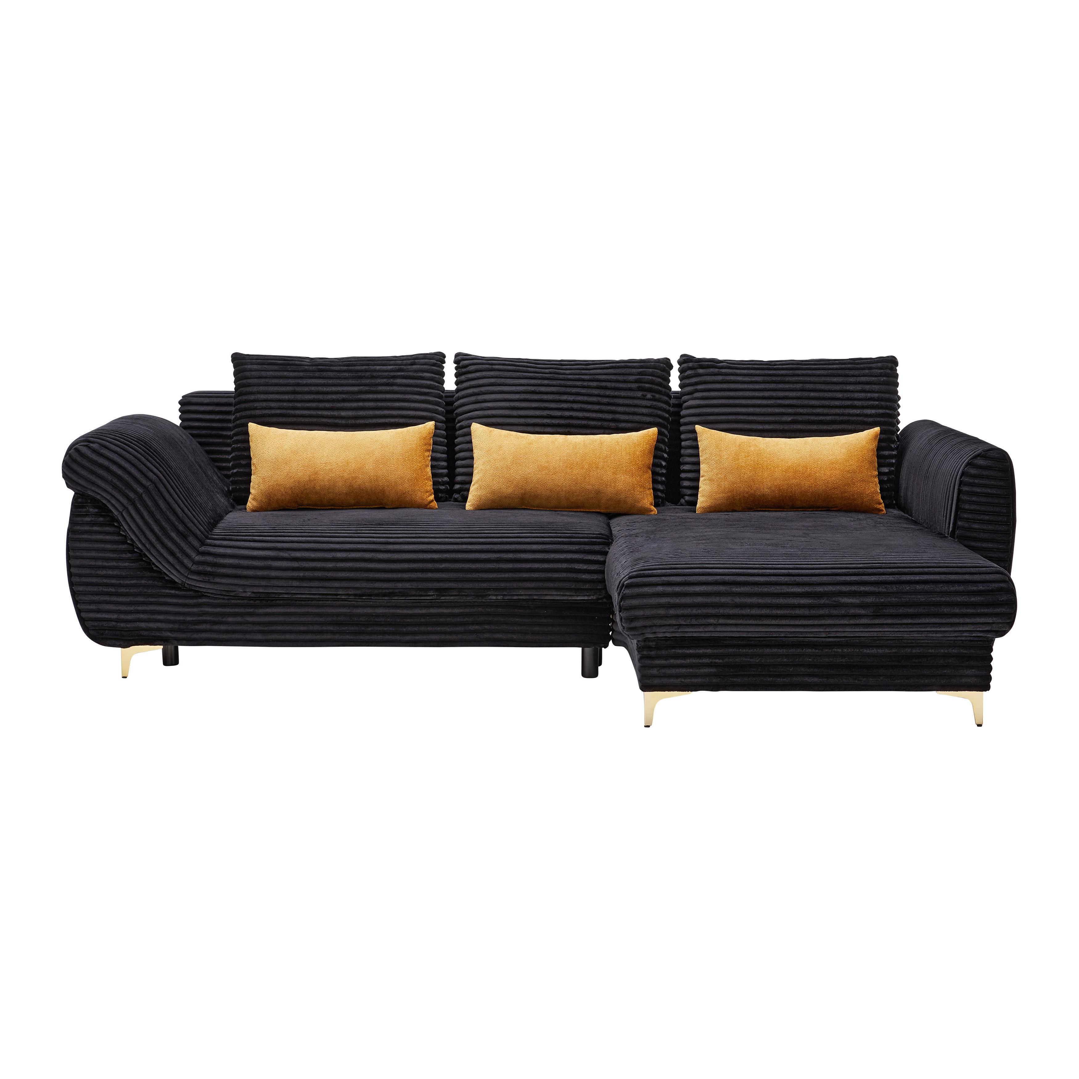 wohnli-moebel-suche-002427015501 Wohnli Möbelsuche - Wohnlandschaft Atlantis Lux Schwarz