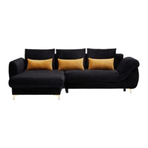 Wohnli Möbelsuche - Wohnlandschaft Atlantis Lux Schwarz