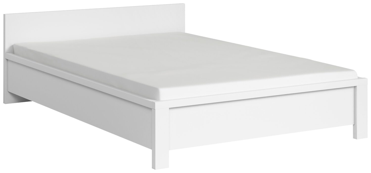 Wohnli Möbelsuche - Bett Kaspian ca. 140x200 cm Weiß