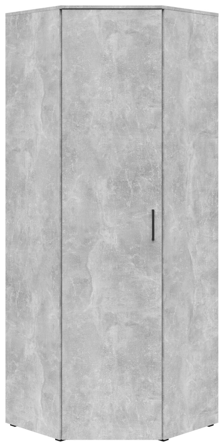 Wohnli Möbelsuche - Eckschrank Multistauraum Betonoptik