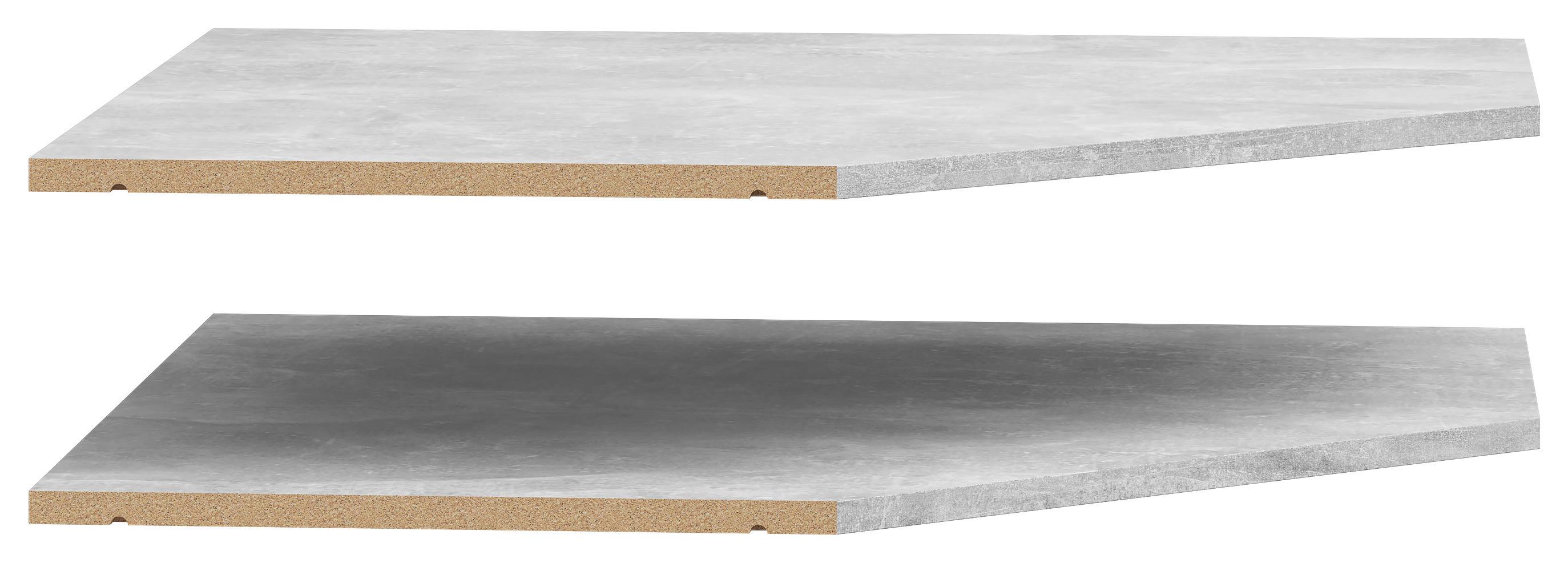 Eckboden Multistauraum Betonoptik Holzwerkstoff Mömax Möbel > Kommoden & Schubladenschränke > Kommoden Grau