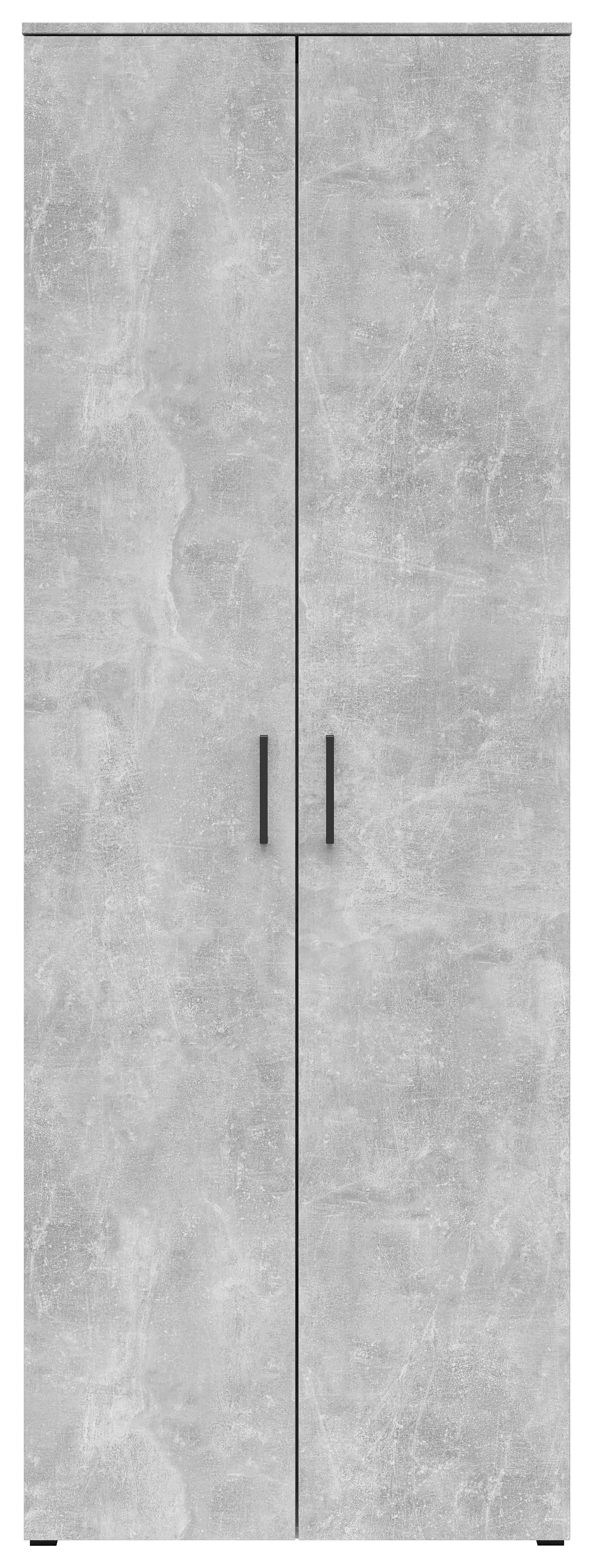 Schrank Multistauraum Betonoptik Kunststoff Mömax Möbel > Schränke Grau