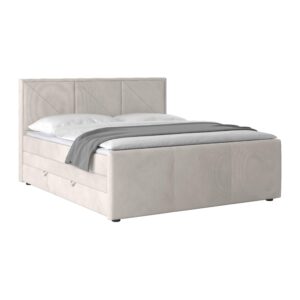 wohnli-moebel-suche-002427022514-1 Boxspringbett Bologna ca. 180x200 cm Creme Holz, Metall, Kunststoff, Textil Livetastic Möbel > Betten > Doppelbetten Weiß