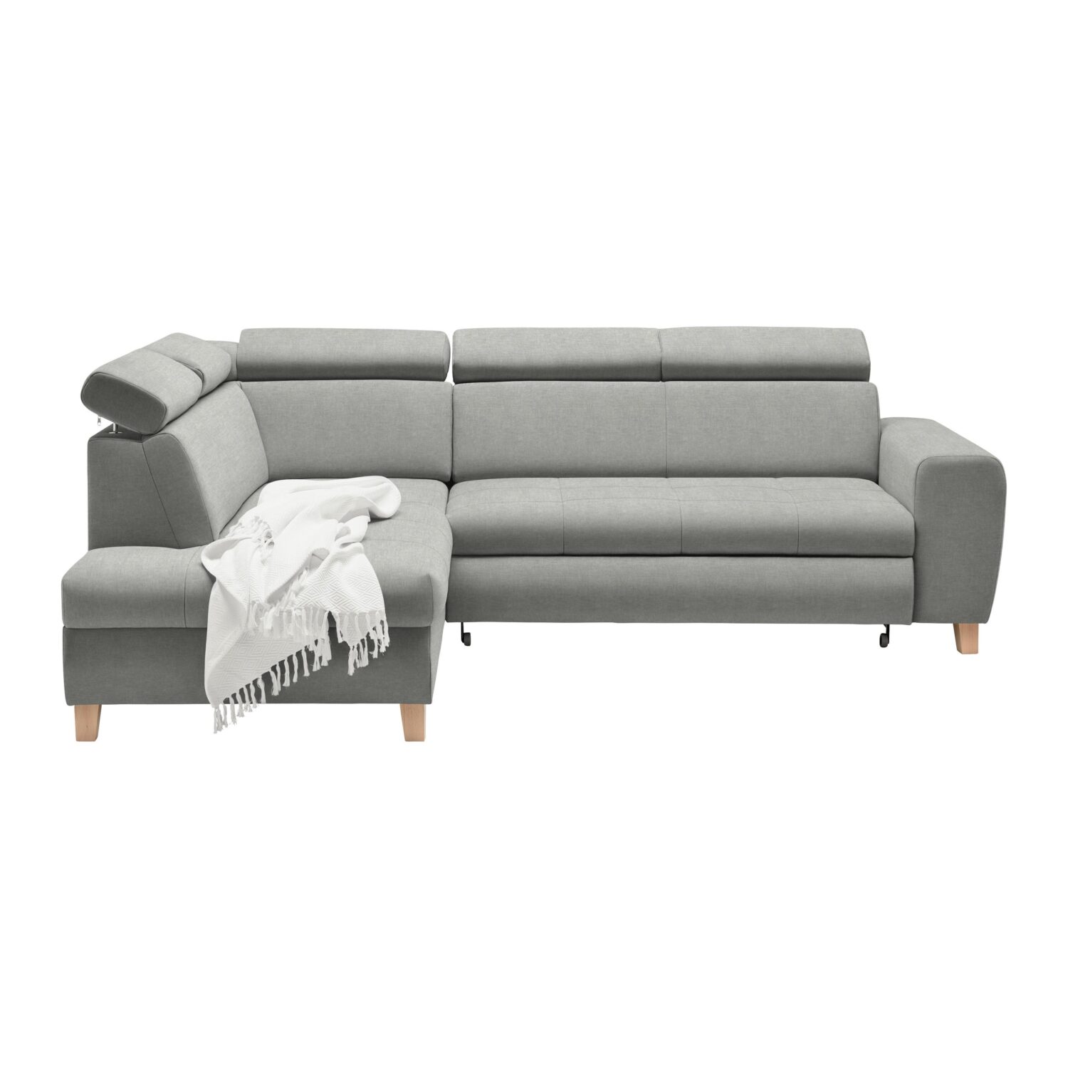 Wohnli Möbelsuche - Ecksofa Lugo Grau