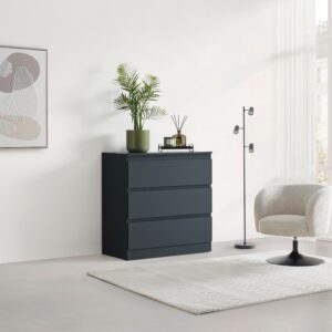 Kommode Mara Anthrazit Holzwerkstoff Mömax Möbel > Kommoden & Schubladenschränke > Kommoden Anthrazit