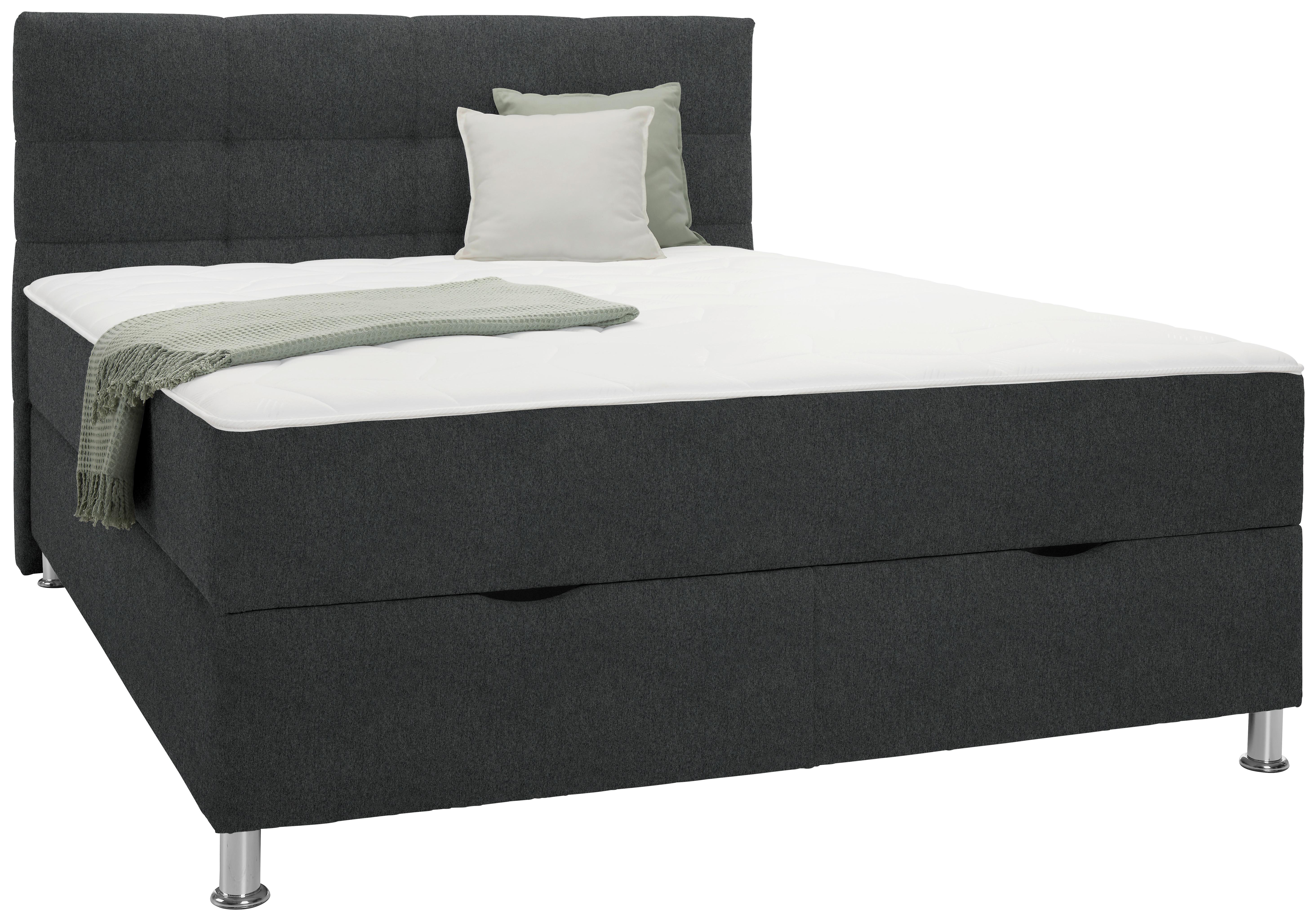wohnli-moebel-suche-002444000114 Wohnli Möbelsuche - Boxbett Oviedo 180 in Anthrazit ca. 180x200cm