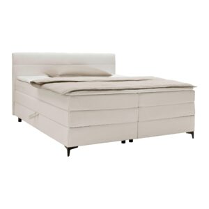 Wohnli Möbelsuche - Boxspringbett Bari in Creme ca. 160x200cm