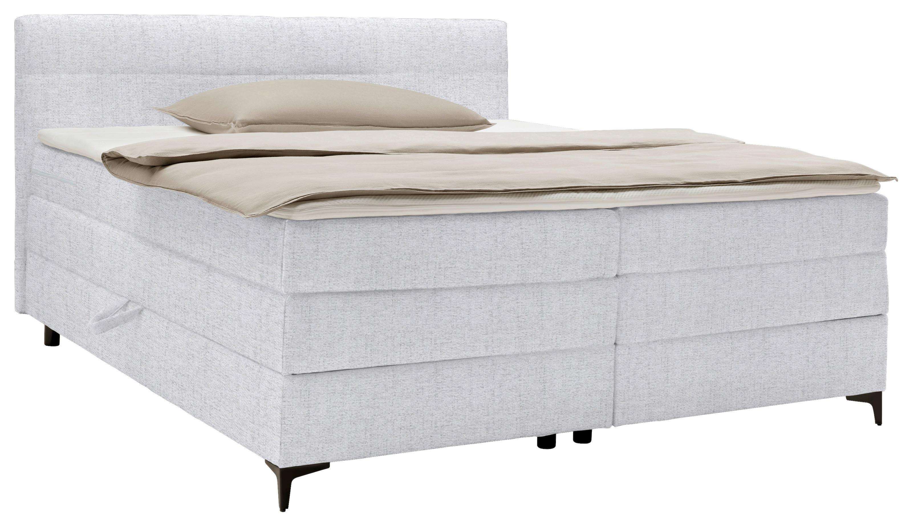 wohnli-moebel-suche-002448001826 Wohnli Möbelsuche - Boxspringbett Bari Hellgrau ca. 200x200cm