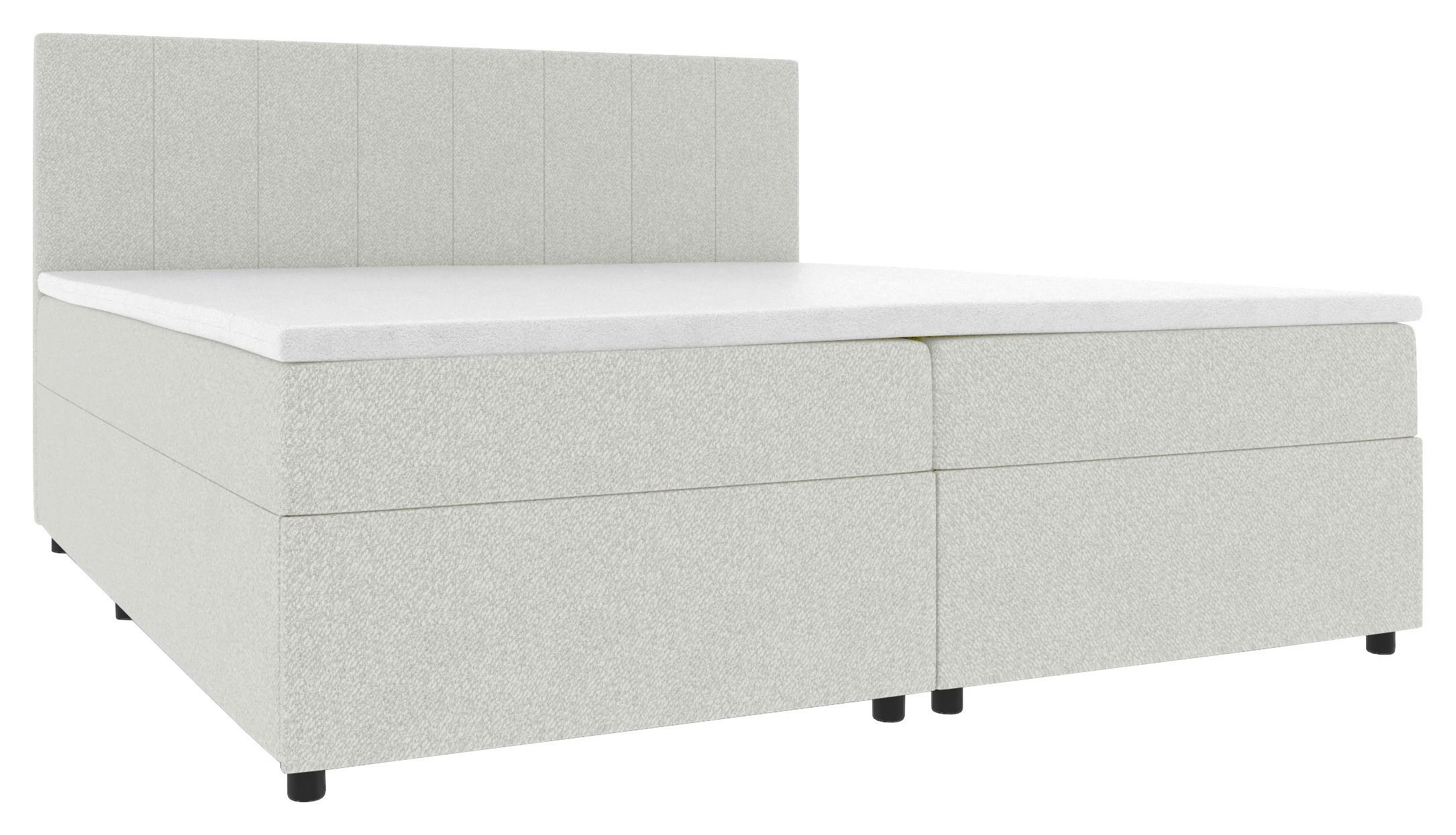 Wohnli Möbelsuche - Boxbett Odin Grau ca. 140x200cm