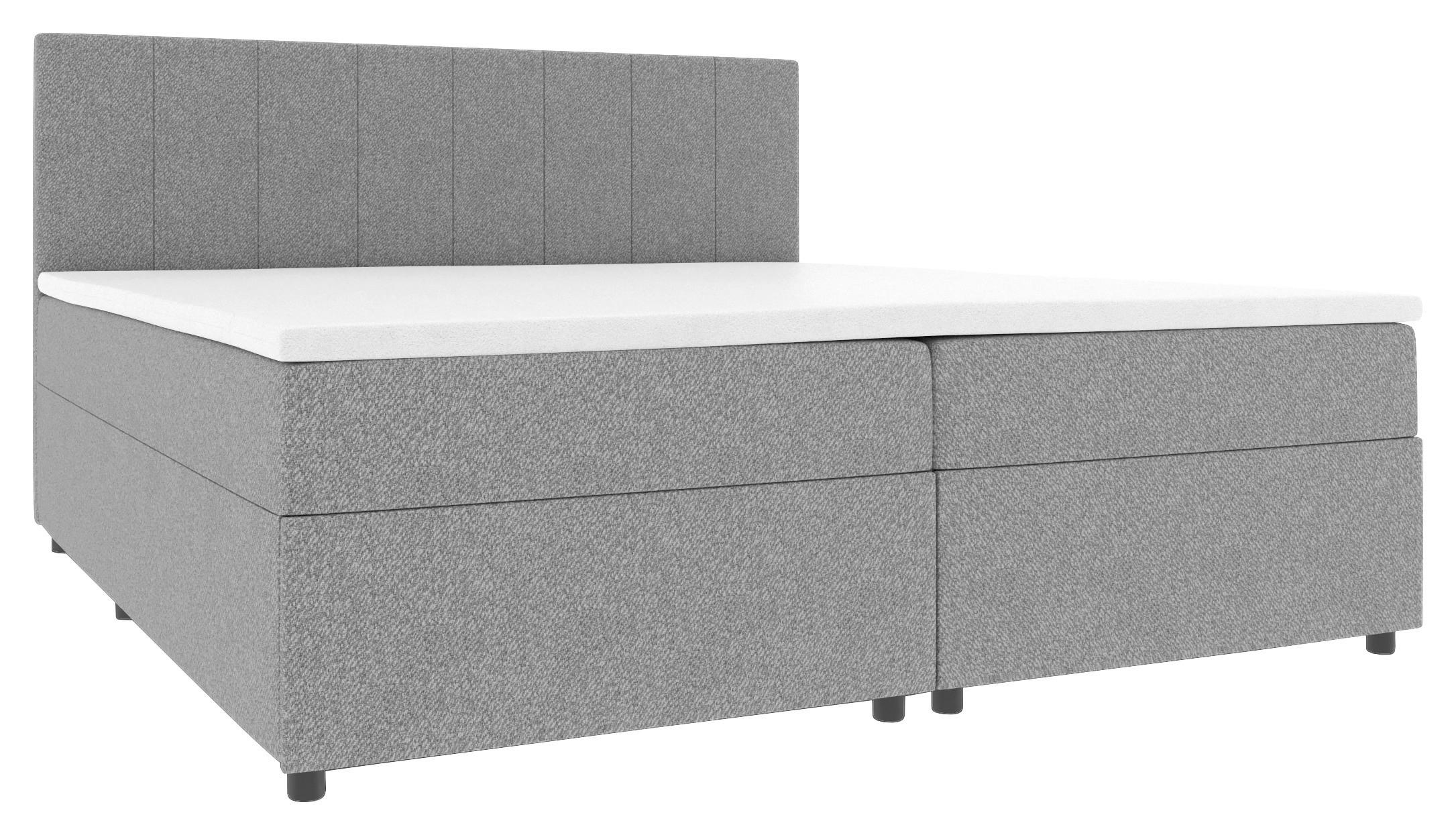 Wohnli Möbelsuche - Boxbett Odin Anthrazit ca. 180x200cm