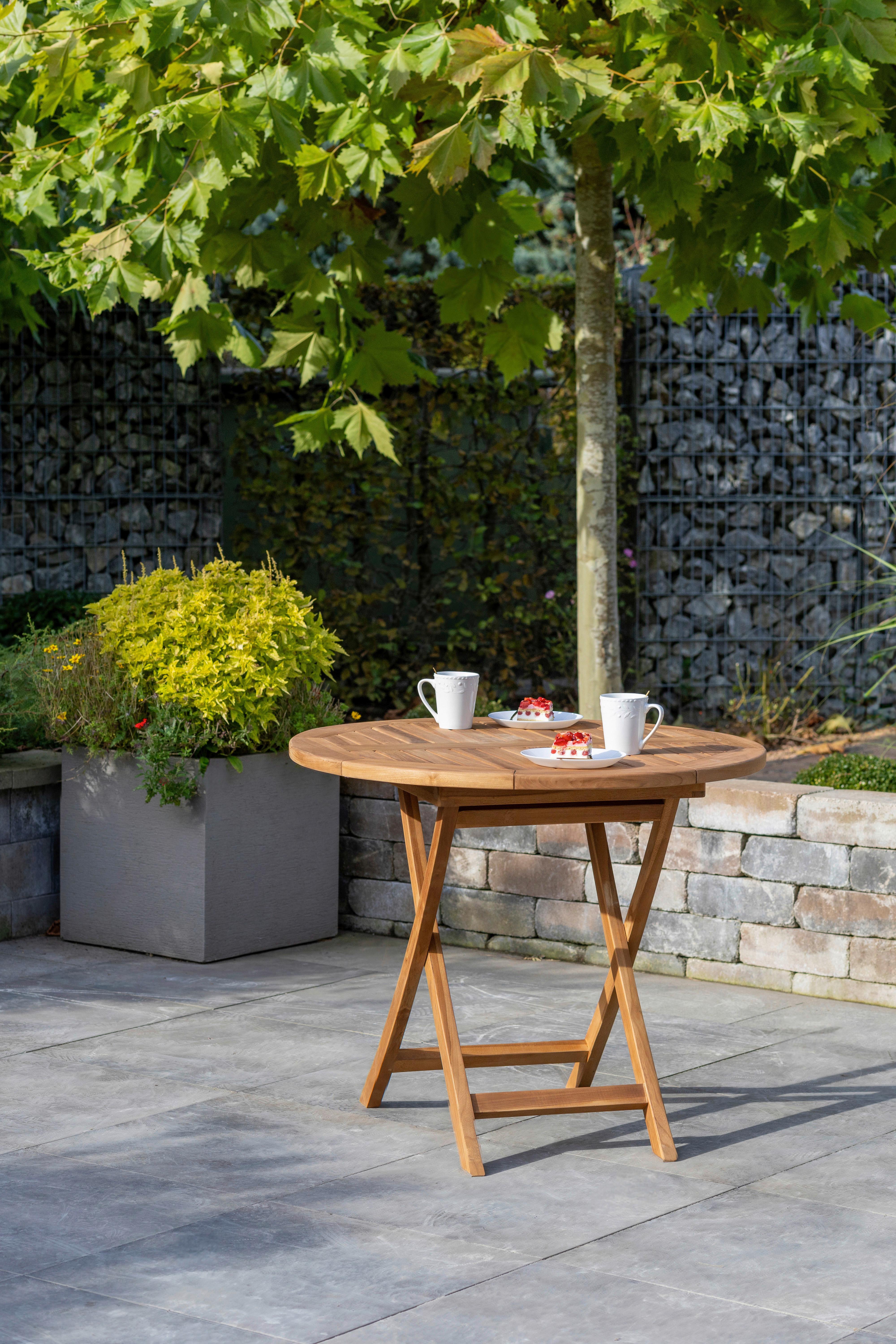 wohnli-moebel-suche-002489000502 Wohnli Möbelsuche - Gartentisch Woodie Teak klappbar