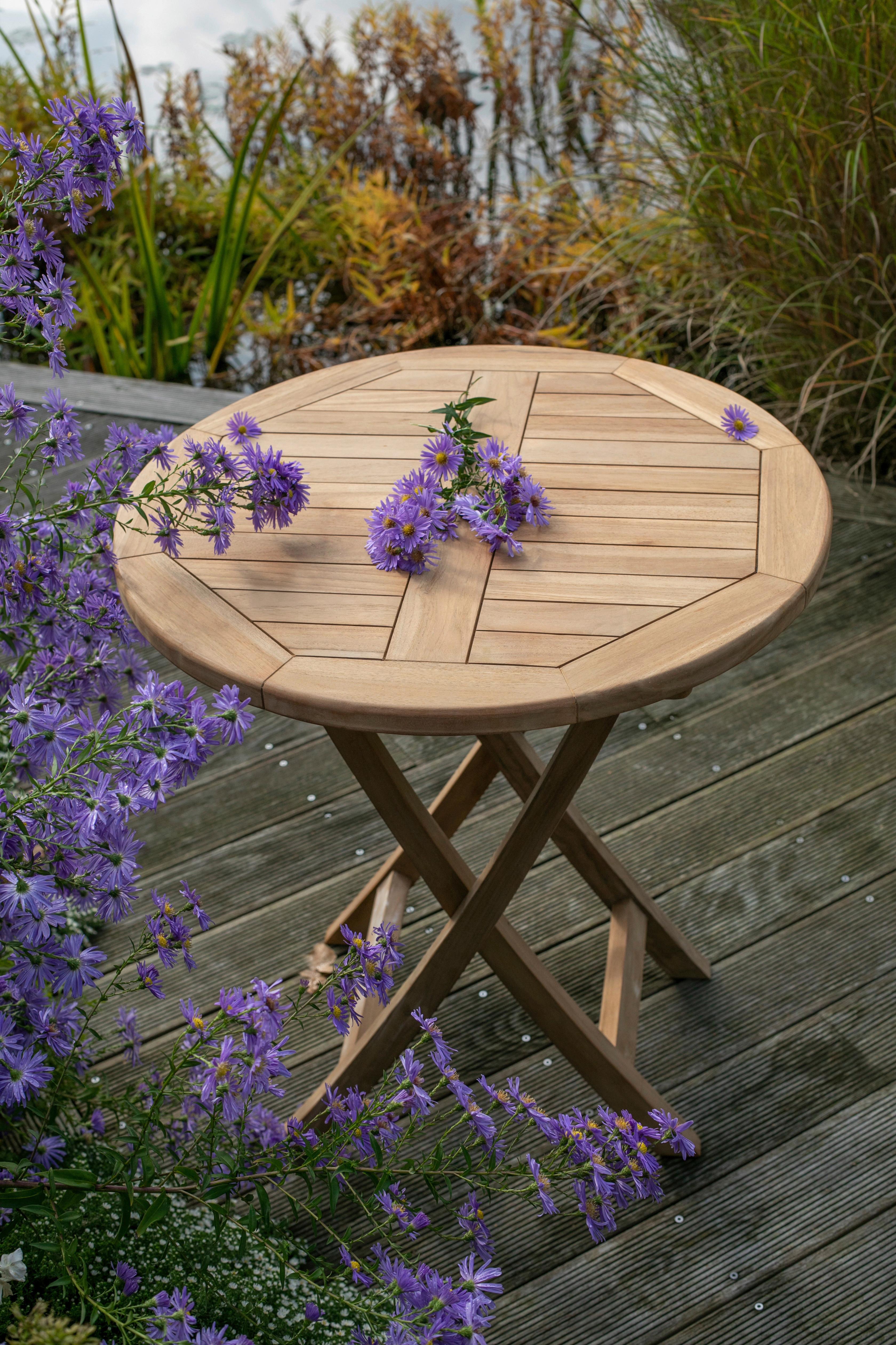 Wohnli Möbelsuche - Gartenklapptisch Woodie Teak