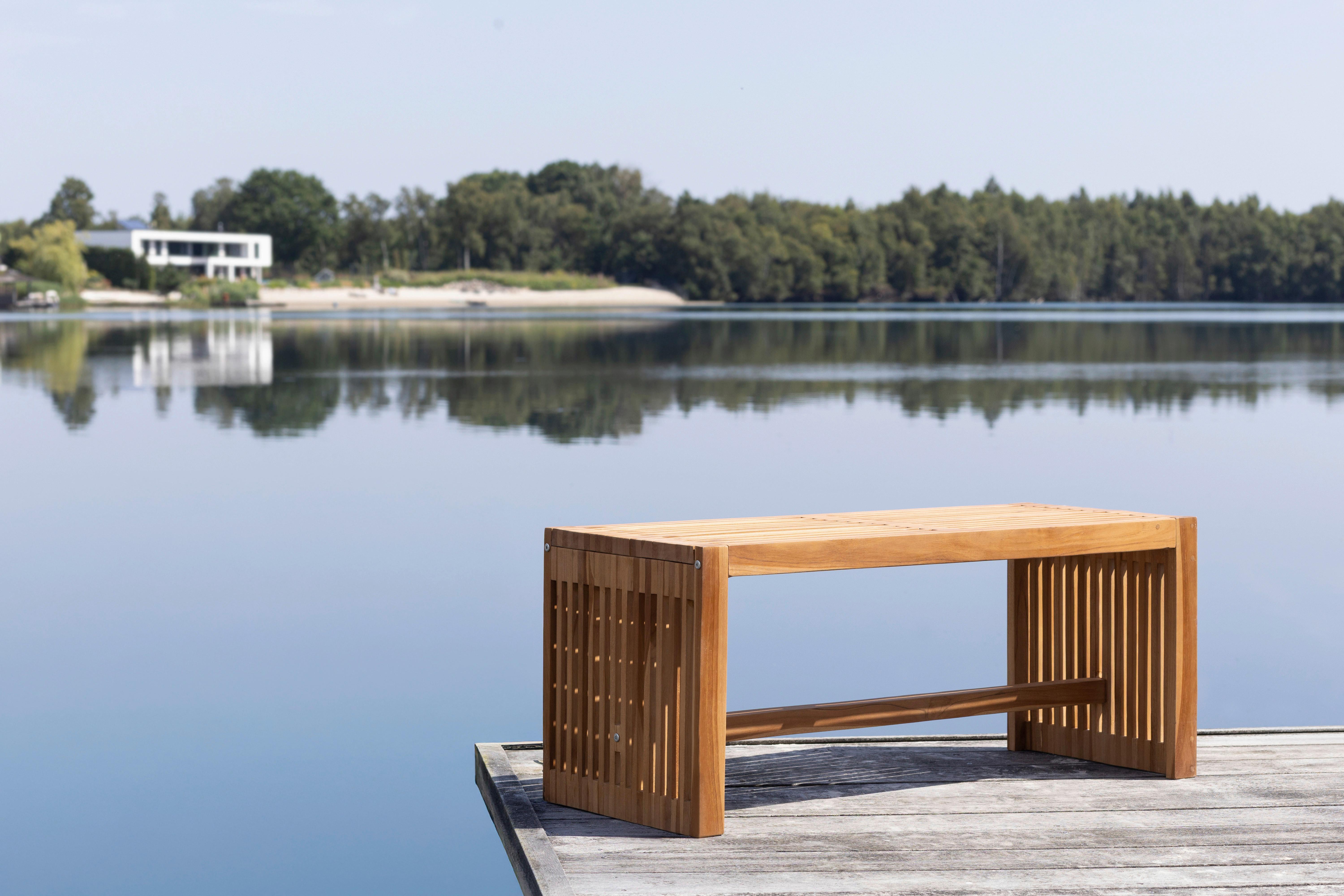 Gartenbank Woodie Lamellen Teak Holz Gardenson Garten & Outdoor > Gartenmöbel > Gartenbänke Braun