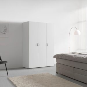 Kleiderschrank Joe Weiß Kunststoff Based Möbel > Schränke > Kleiderschränke Weiß