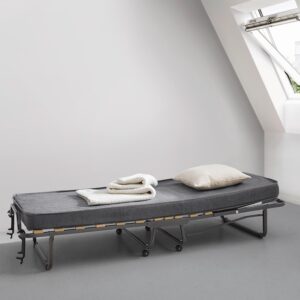 wohnli-moebel-suche-002536005502-1 Klappbett Best Anthrazit ca. 80x195cm Metall Mömax Möbel > Betten > Gästebetten > Sonstige Gästebetten Anthrazit