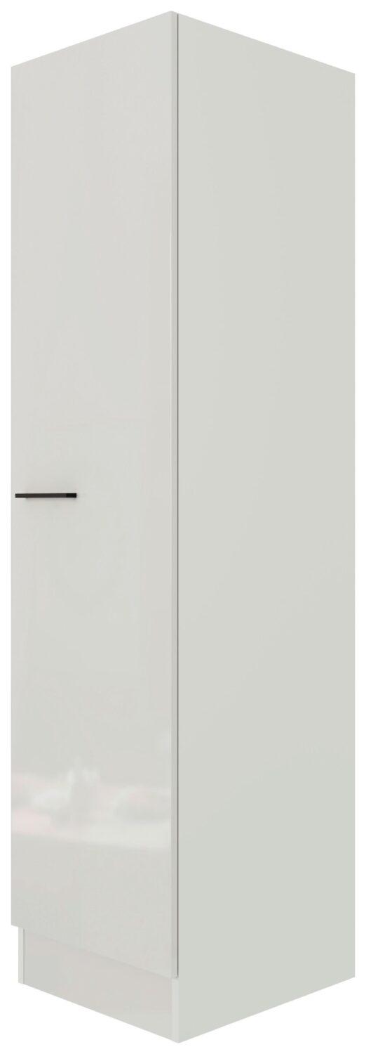 Wohnli Möbelsuche - Geschirrschrank in Lichtgrau glänzend