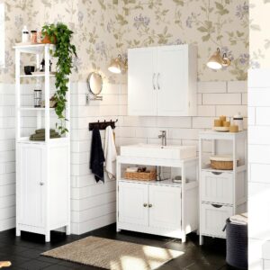 HÄNGESCHRANK BBC320W01 Holzwerkstoff MID.YOU Möbel > Schränke > Badezimmerschränke > Bad-Hängeschränke Weiß