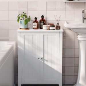 SEITENSCHRANK BCB60W Holzwerkstoff MID.YOU Möbel > Schränke > Badezimmerschränke > Hochschrank Weiß