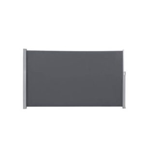 Seitenmarkise rollbar Anthrazit ca. 400x180cm Metall, Textil Modante Garten & Outdoor > Sonnen- & Sichtschutz > Sonnen- & Ampelschirme Anthrazit