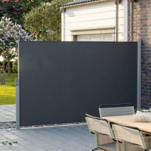 Markise Grau ca. 400x200 cm Textil Modante Garten & Outdoor > Sonnen- & Sichtschutz > Sonnen- & Ampelschirme Grau