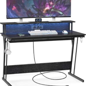 Wohnli Möbelsuche - Computertisch Schwarz