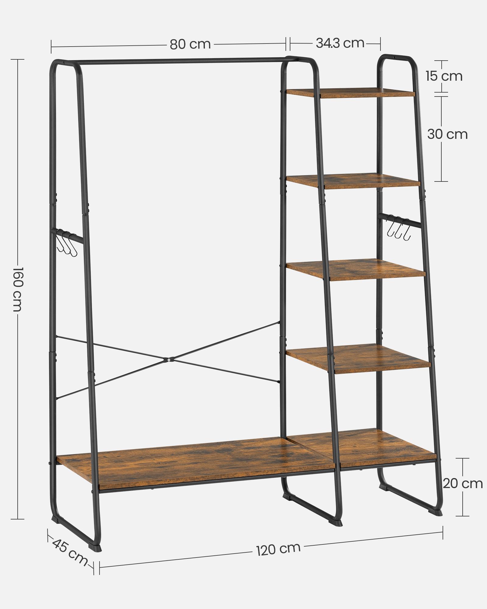 Dunkelbraun ca. 120x160x45 cm