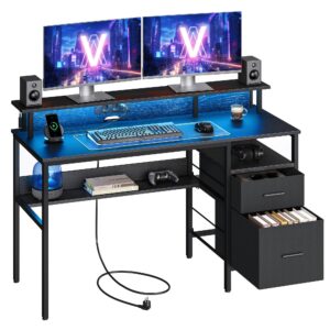COMPUTERTISCH COMPUTER DESK Metall, Holzwerkstoff MID.YOU Möbel > Tische > Schreibtische > Gamingtische Schwarz