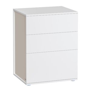 wohnli-moebel-suche-002543043802 Wohnli Möbelsuche - Nachtkästchen ca. 45x59x35 cm Weiß/Beige