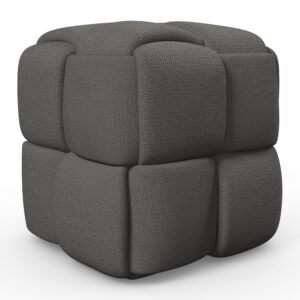 wohnli-moebel-suche-002577003007 Wohnli Möbelsuche - Hocker Ella Dunkelgrau Bouclé