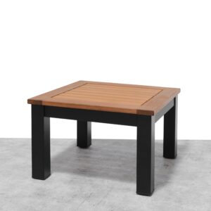 Loungegarnitur Julian 2 Grau/Schwarz Echtholz Holz, Metall Mömax Garten & Outdoor > Loungemöbel > Loungegarnituren Grau