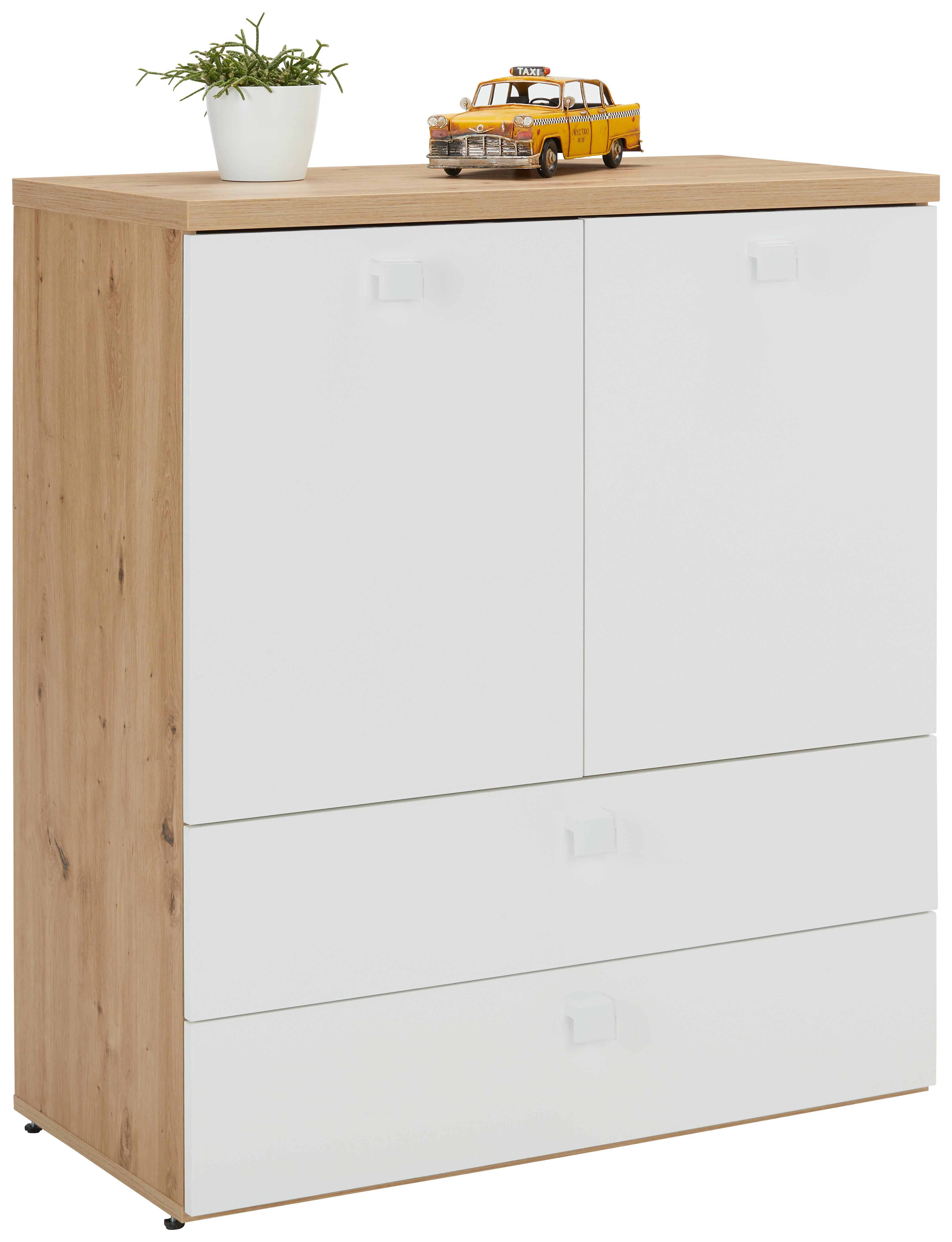 wohnli-moebel-suche-002593009905 Wohnli Möbelsuche - Kommode in Weiß/Eichefarben