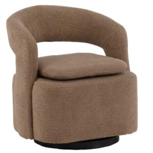 Wohnli Möbelsuche - Cocktailsessel Laurel Beige Bouclé