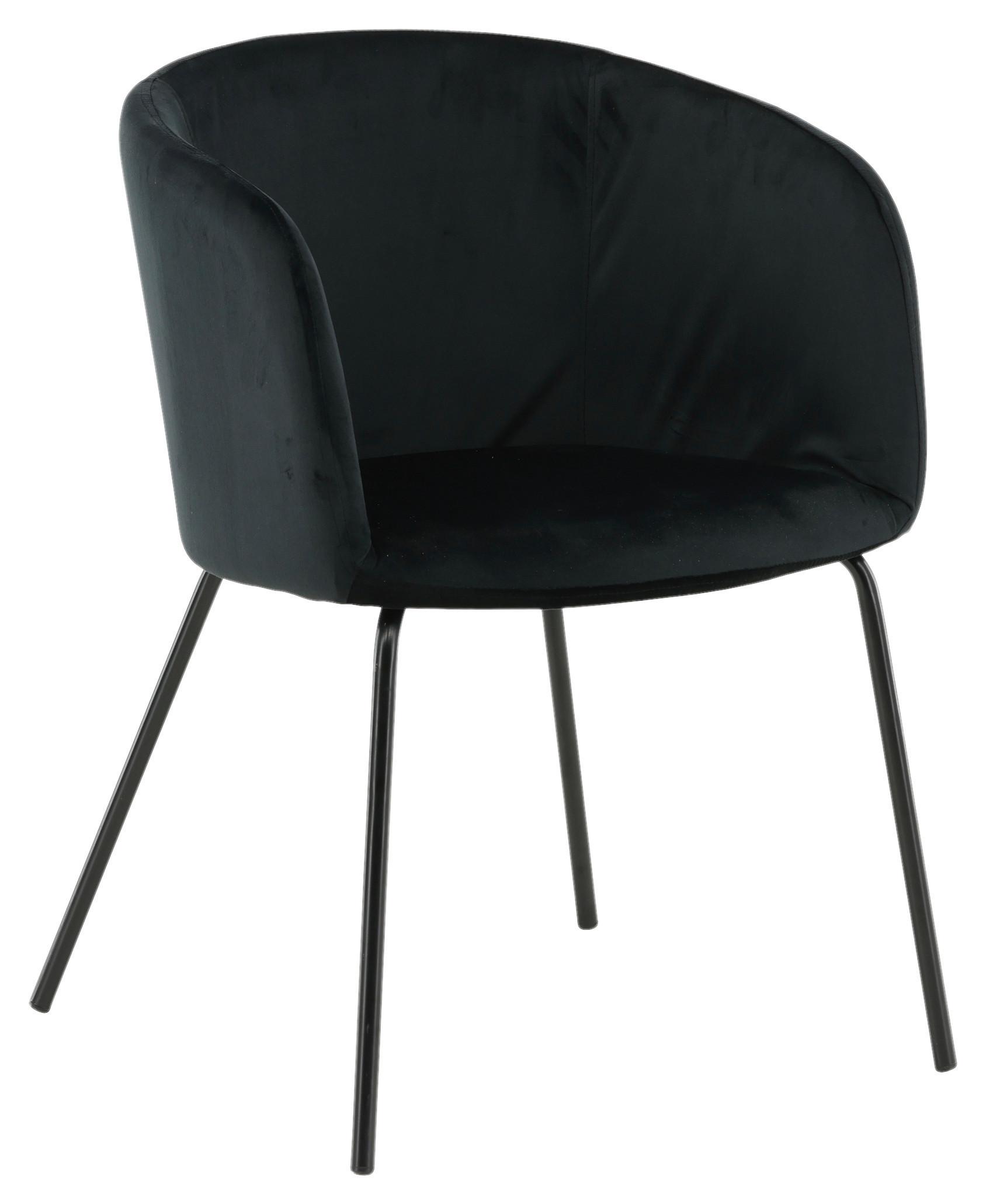 Wohnli Möbelsuche - Stuhl Berit ca. 55x78x55 cm Schwarz